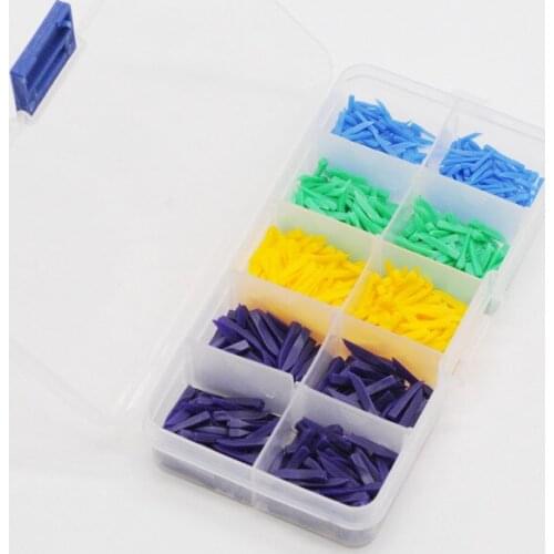 Disposable Teeth Diastema Wedges Denture Material Supply 1Box For Dentist Lab Supplies