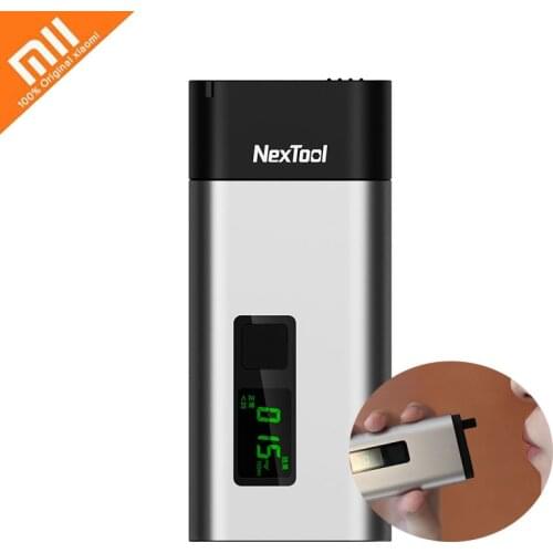 Xiaomi NexTool 4-in-1 Mini Alcohol Tester LCD Digital Portable Car Breathalyzer with Window Breaker Rope Cutter Power Bank New
