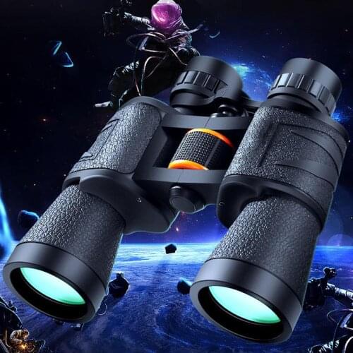 20X Powerful Binoculars Professional Telescope 30000 Meter High-Transmittance Prism Prevent Dizzines Low Night with Phone Holder