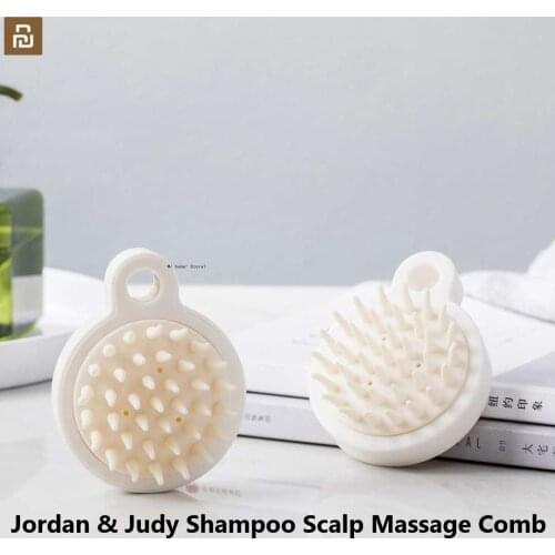 Jordan & Judy Shampoo Scalp Massage Comb Multi-functional Shampoo Brush Silicone Head Massage Comb Professional Shampoo Massage