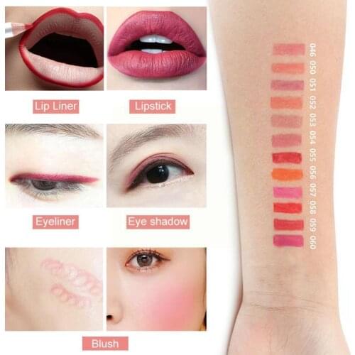 Waterproof Lip Line Lipstick Pen Long-lasting Red Lip Makeup Make Pencil Lipstick Lips Sexy Up Nude Velvet V8O0