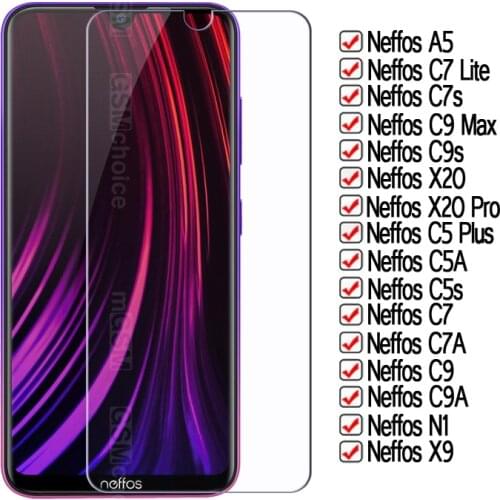 For TP-Link Neffos A5 C7s C7A C9A N1 X9 C5s C5A C9s C5 X20 C9 C7 Lite Pro Max Plus Glass Smartphone Screen Protector Film Cover