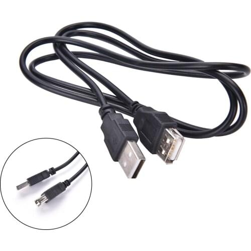 1m/1.5m HP Printer Scanner Extension Wire Cord USB 2.0 A Male Plug to A Female Adapter Data Cable for Epson Canon Sharp
