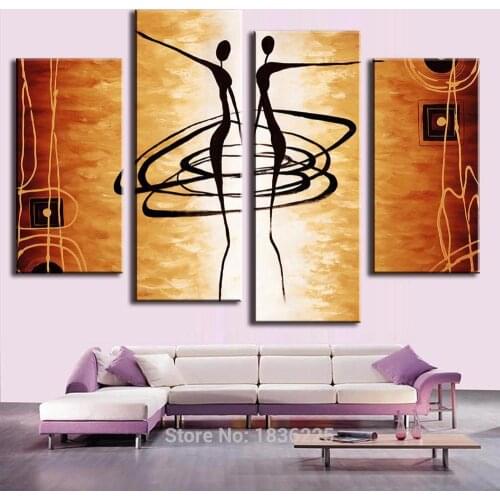 100%handpainted Oil Painting modern paintings scrapbook canvas wall paper modern 3 panels oil painting stickers for home decor