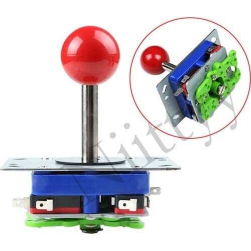 Arcade ZIPPY joystick 2/4/8 way rocker 34mm top ball Long shaf Delay Kit DIY Games Classical Game Controller