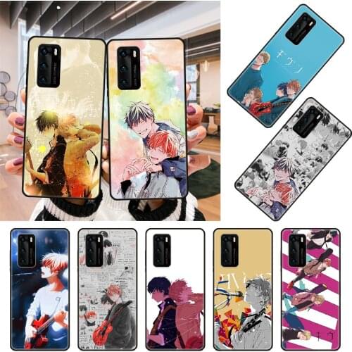 Phone Case For Huawei P20 P30 P40 P Smart Z 2019 P10 Mate 30 10 20 Lite Pro Black Cover Etui Fashion Funda Anime Given Guitar