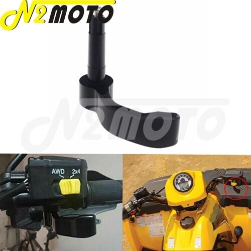 Black Anti-Slip Throttle Control Lever Throttle Thumb Lever Accessories For Polaris Sportsman Scrambler ATV SPORTSMAN SCRAMBLER