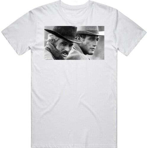 Robert Redford Butch Cassidy and The Sundance Kid Movie Fan T Shirt