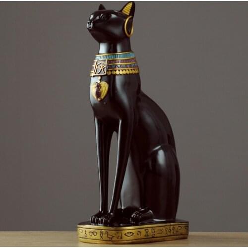 Egypt Cat Modern Resin Decor Nordic Style Home Decoration Accessories Home Decor Animal Sulpture