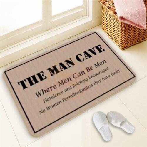 Hot Sale Custom Doorbell Broken Yell Door Mat Art Design Pattern Printed Carpet Floor Hall Bedroom Cool Pad Fashion Rug 40x60cm