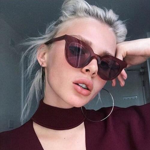 Round Sunglasses for Men Women Brand Designer Cat Eye Sun Glasses Vintage Classic Ocean Pieces Feminino Gafas Oculos De Sol 2020