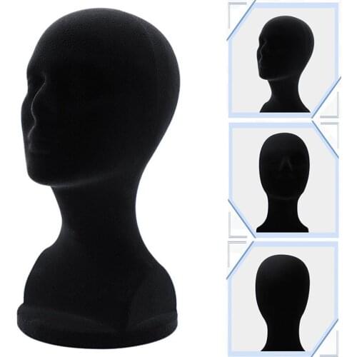 HOT SALES！！！New Arrival Male Foam Display Mold Wig Hat Glasses Holder DIY Shooting Props Styling Tools Wholesale Dropshipping