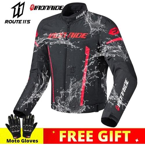 IRONRIDE Motorcycle Jacket Men Jaqueta Motociclista Waterproof Riding Racing Moto Protection Motocross Jacket With Linner New