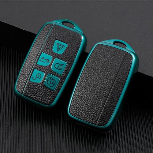 Soft TPU Car Key Cover Case for Land Rover A9 Range Rover Freelander 2 3 Evoque Discovery 3 4 Sport Key Bag Shell Holder Skin
