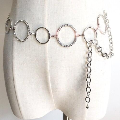 2020 New Luxury Bling Rhinestone Crystal Silver belts for women Wedding bride Female Wide Dress Waist Belt Straps accessories