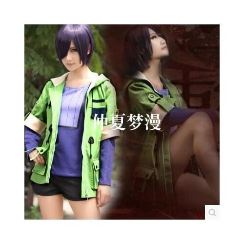 New Anime Tokyo Ghoul Cos Kirishima Touka Cosplay Halloween Everyday Clothing Coat+Shirt