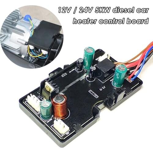 12V/24V 5KW 3KW 8KW LCD Control Board Diesel Air Heater Motherboard LCD Control Board Heater Motherboard For Car Trunk