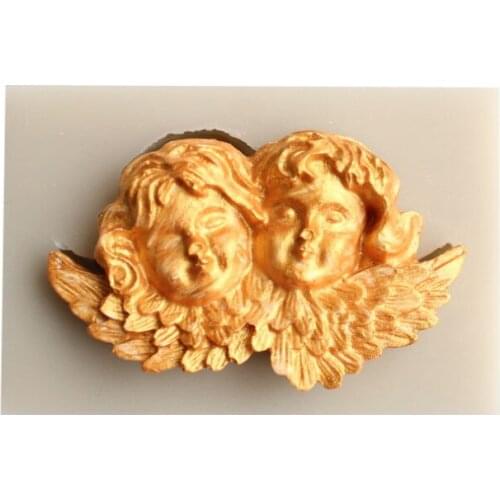 Lovely Angel Silicone Mold DIY Fondant Clay Gypsum Aroma Wax Mould Decoration Accessories Baking Utensil