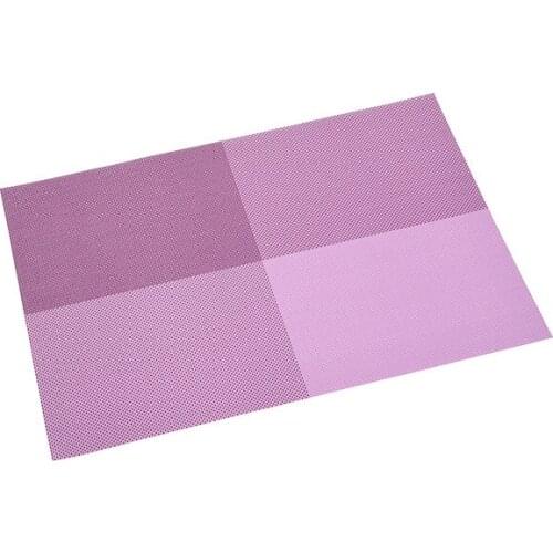 Rectangular Western Place Mats, PVC Place Mats, Table Mats, Plate Mats, Waterproof Non-slip Bowl Mats