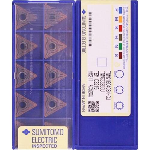 TNMG160408N-GU AC520U 100% Original SUMITOMO brand with the best quality 10pcs/lot free shipping