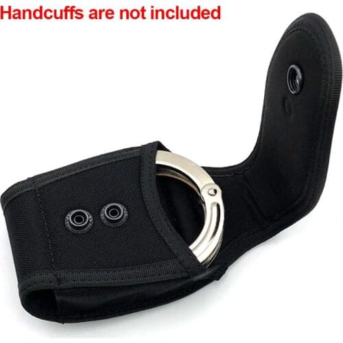 Outdoor Hunting Bag Tactical Handcuff Holder Bag Molle High Quality Nylon Quick Out Handcuffs Waist Pockets Pouch Tactical Gear