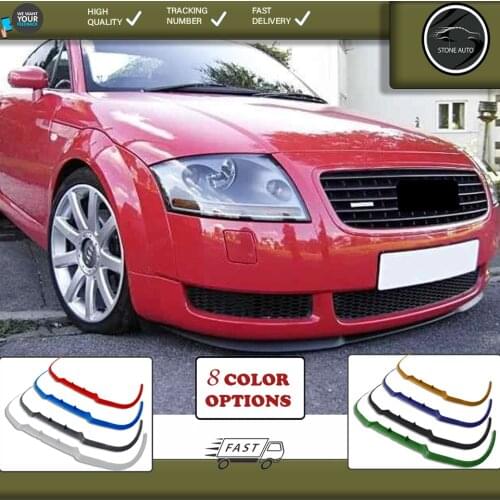 For audı-tt mk1 8n front lip universal spoiler lip bumper 3 piece free fast shipping designed full harmony body kit design