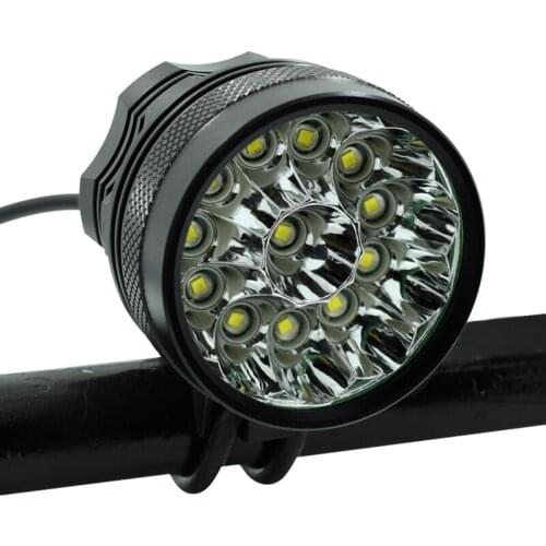 Bike Front Light 12*T6 Waterproof LED Bicycle Headlight 20000lm Mountain Road Cycling Flashlight Lamp