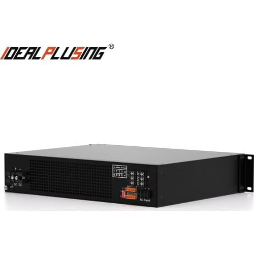 Factory customized LCD display 19-inch rack 3kva 24v to 110v 2400w power inverter pure sine wave With large capacity output