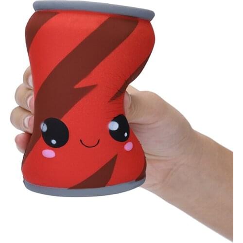 12cm Cute Squishies Cola Cans Cups Milk Cream Scented Squishies Slow Rising Charm Toy Slow Rising Squeeze Toys Collection