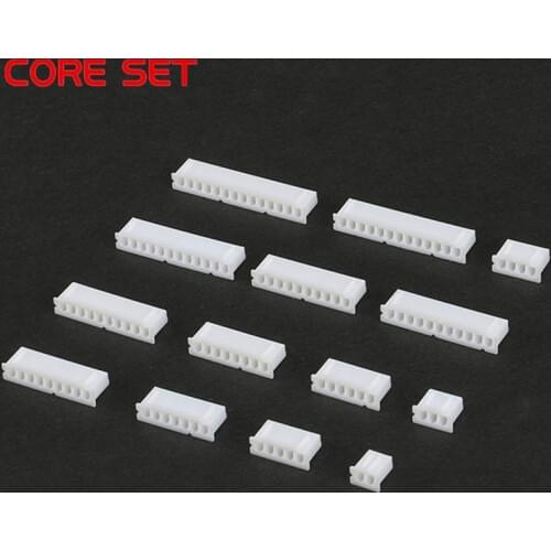 50PCS XH2.54 pcb Connector 2.54mm Pitch Female housing Plastic Shell Housing 2/3/4/5/6/7/8/9/10/11/12/13/14/16 Pin For PCB Board