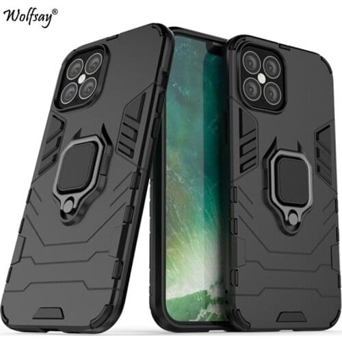 For iPhone 12 Case For iPhone 12 Mini Cover Armor Silicone Hard Shell Fundas Phone Cover For iPhone 12 Pro Max 11 X XR XS 7 8