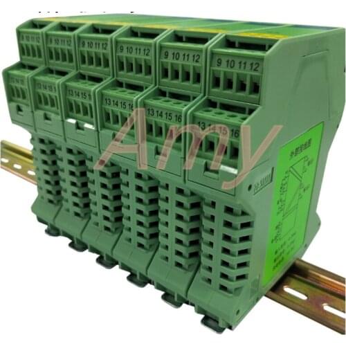 Two wire current isolator, active signal isolator, one input and two output 4-20MA current distributor conditioner