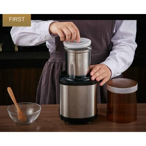 Stainless steel meat grinder household electric pepper cutter commercial small capacity garlic puree NEW