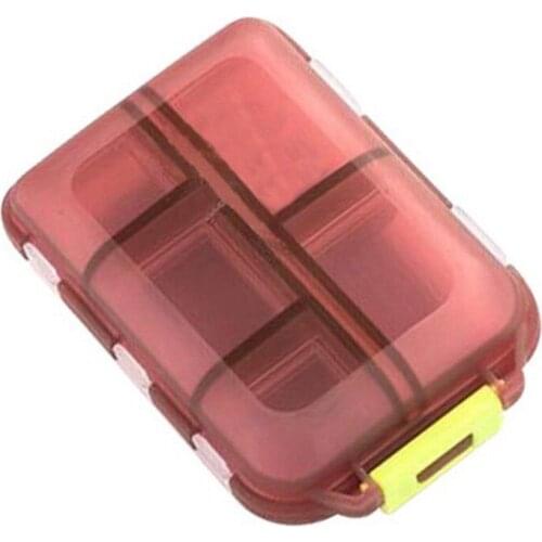 Hot Sale Double Layer Medicine Drug Pill Box Storage Case Container Weekly Sort Folding Vitamin New