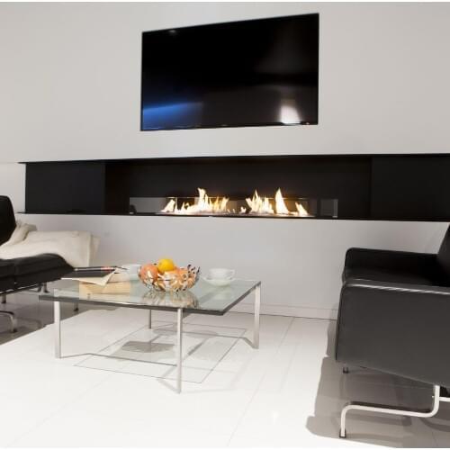 Inno-Fire 18 inch wifi automatic intelligent smart bio ethanol fireplace indoor wall