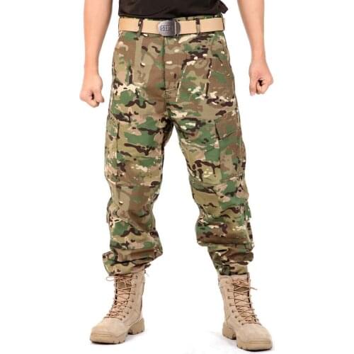 Mens Overalls Tactical Trousers for Men 8 Colors Designer Mens Military Camouflage Cargo Pants Army Outdoor