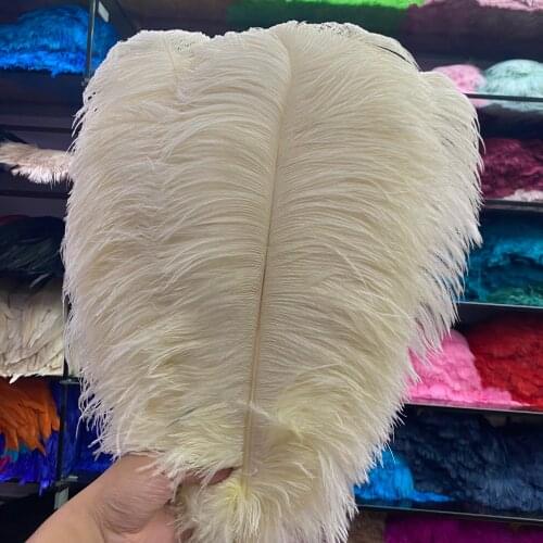 Hot Sale 50pcs/lot High Quality Ostrich Feather Accessories 45-50cm/18-20inches Carnival Christmas for Wedding Plumas De Faisan