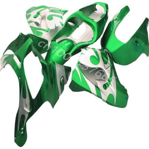 Hot sale green white Fairings For Kawasaki Ninja fairing kit zx9r 2002 2003 zx9r 02-03 zx9r 02 03 motocle Fairing
