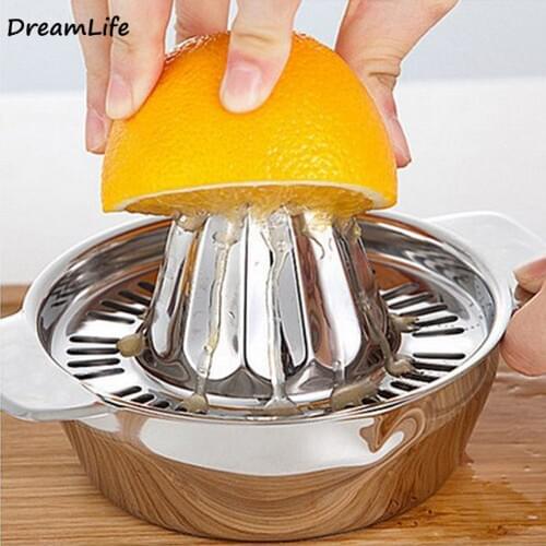 Mini Juicer Handheld Orange Lemon Juice Maker Stainless Steel Manual Squeezer Press Squeezer Citrus Juicer Mini Home Appliances