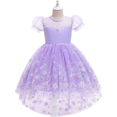 Girl Fancy Cosplay Princess Dress Kids Costume For 3-9 Years Girls Halloween Christmas Party Children Clothing