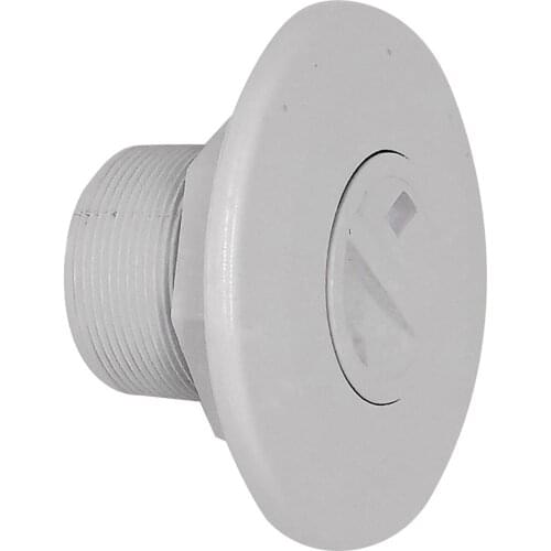 White Swimming Pool Eyeball Jet Nozzle 12cm Directional for In-ground Pool