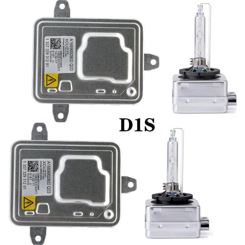 New A1669002800 For Mercedes Benz CLA GL GLA ML W156 W117 W176 W166 Xenon Ballast D1S bulb 6000k HID Headlight Kit 1307329312