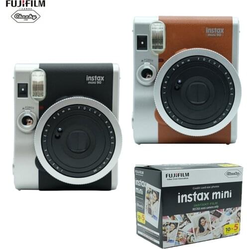Originl Fujifilm Instax Mini Film Mini 90 Instax Camera Fujifilm Instax Mini 90 Instant Film Photo Camera New Year Gift