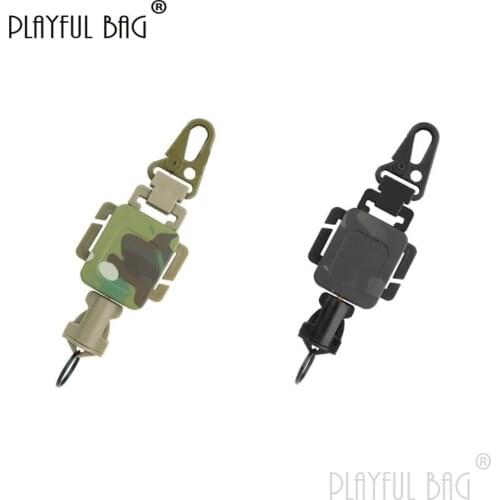 PB Playful bag Multifunctional retractable buckle CS Accessories anti-theft tactical climbing supplies CS Equipment QD48S