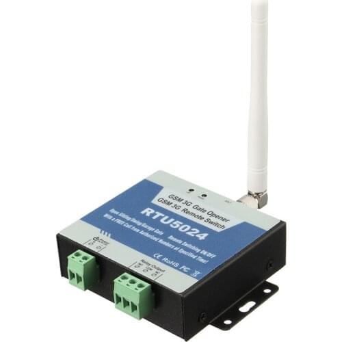 DHL shipping GSM Swing Sliding Gate Opener Relay Switch Remote Access Control Wireless Door Opener By call RTU5024