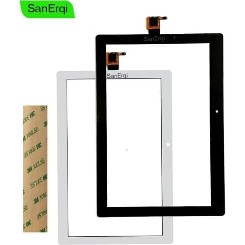 SanErqi Touch Glass For Lenovo Tab 2 A10-30 YT3-X30 X30F TB2-X30F Touch Screen Glass Digitizer Panel Front Glass Lens Sensor