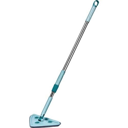 Triangular Clean Mop 360 Degrees Rotatable Mop With Replaceable Mop Cloth For Car Home Cleaning Glass Air Conditioners Useful