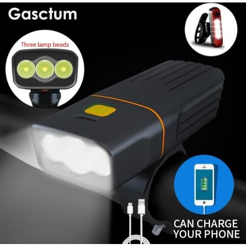 Built in 5200mAh USB Charger Cycling Flash Light 15000lums Bicycle Light 3*T6/L2 Bike Light IPX6 Waterproof Bicycle Accessories