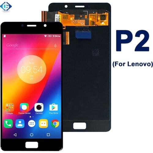 High Quality Lcd For Lenovo Vibe P2 P2c72 P2a42 LCD Display Touch Screen Digitizer Complete Repair Parts For Lenovo P2 Screen