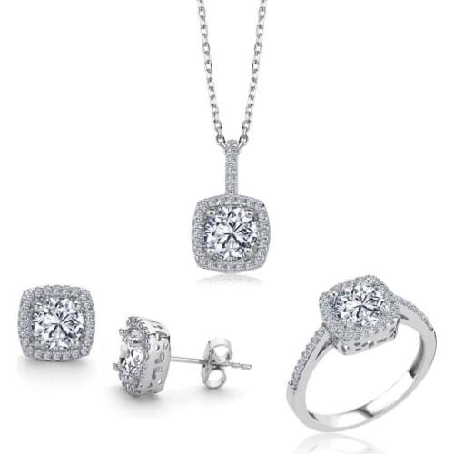 Trendy For Woman 925 Summer Wholesale Zircon Gift Pendant Cute Accessories High Quality Retro Crystal Ring Swarovski